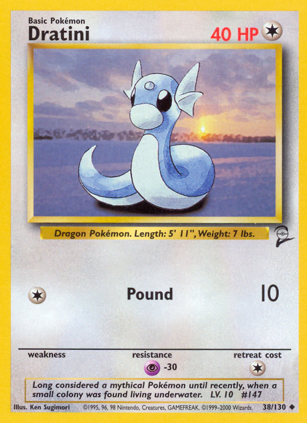 Dratini (38/130) [Base Set 2] | Jack's On Queen