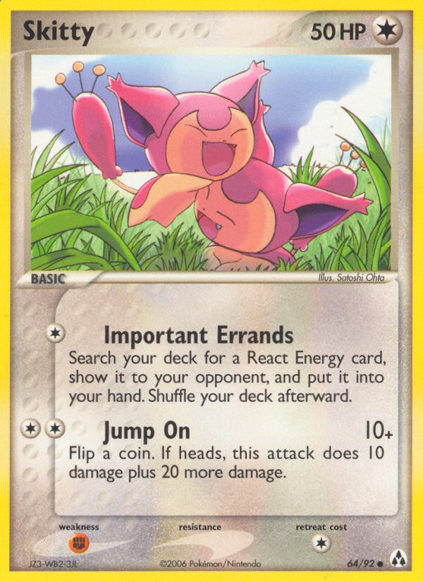 Skitty (64/92) [EX: Legend Maker] | Jack's On Queen
