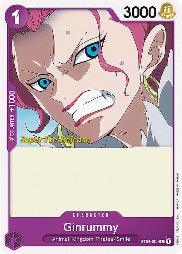 Ginrummy (ST04-009) [Super Pre-Release Starter Deck 4: Animal Kingdom Pirates] | Jack's On Queen