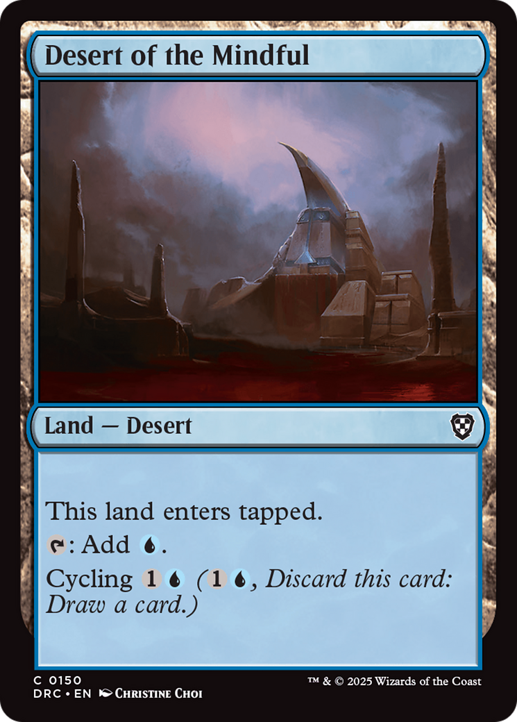 Desert of the Mindful [Aetherdrift Commander] | Jack's On Queen