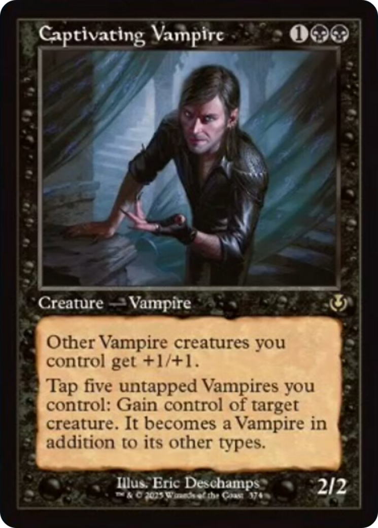 Captivating Vampire (Retro Frame) [Innistrad Remastered] | Jack's On Queen