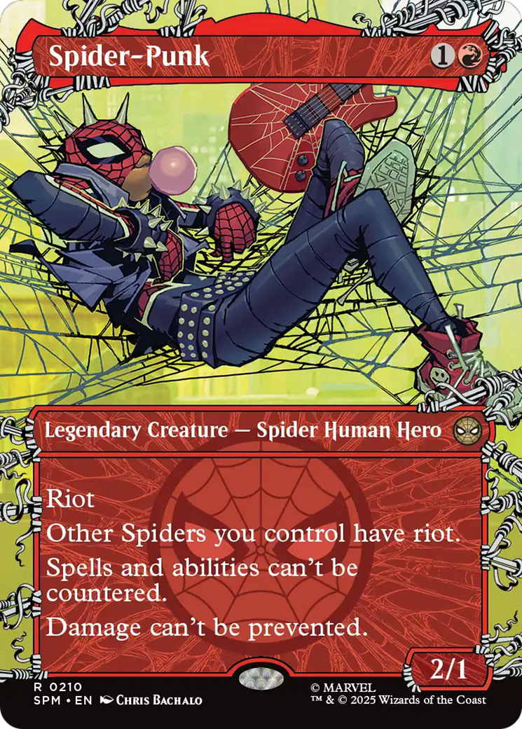 Spider-Punk (0210) (Borderless) [Marvel's Spider-Man] | Jack's On Queen