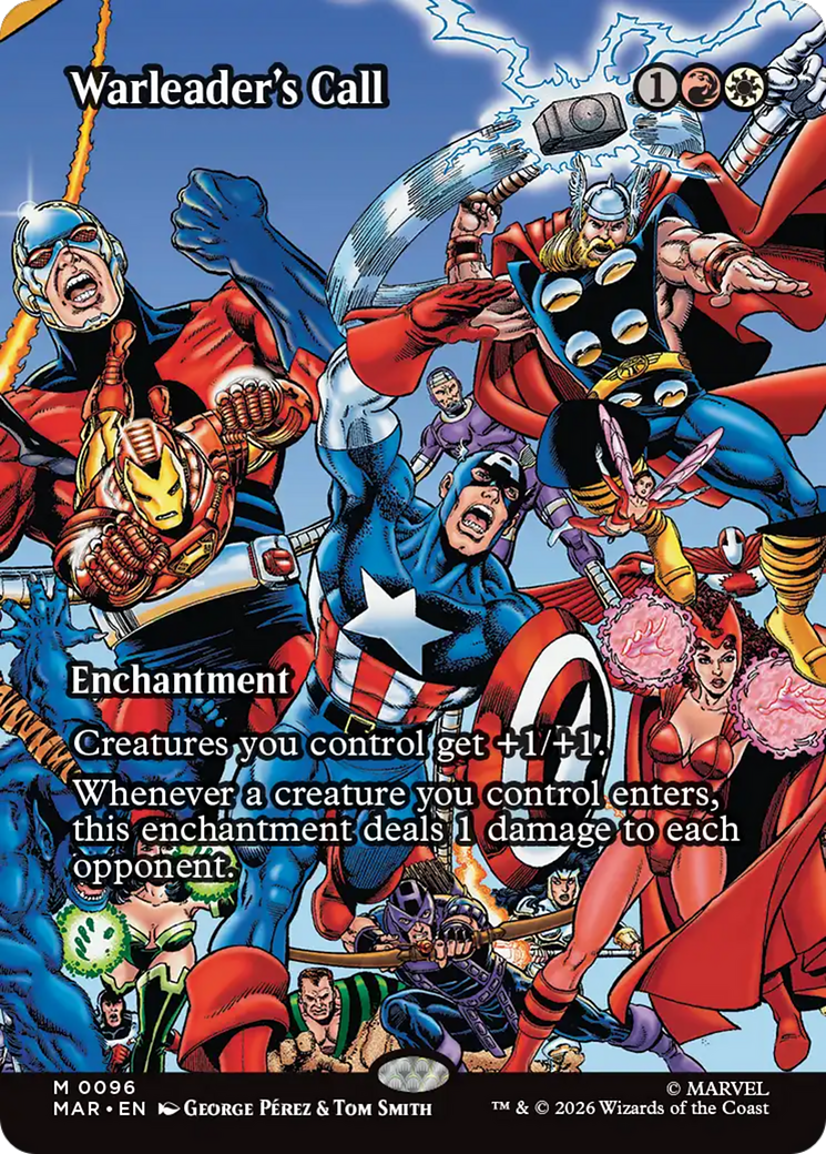 Warleader's Call (Borderless) [Marvel Universe: Eternal-Legal] | Jack's On Queen
