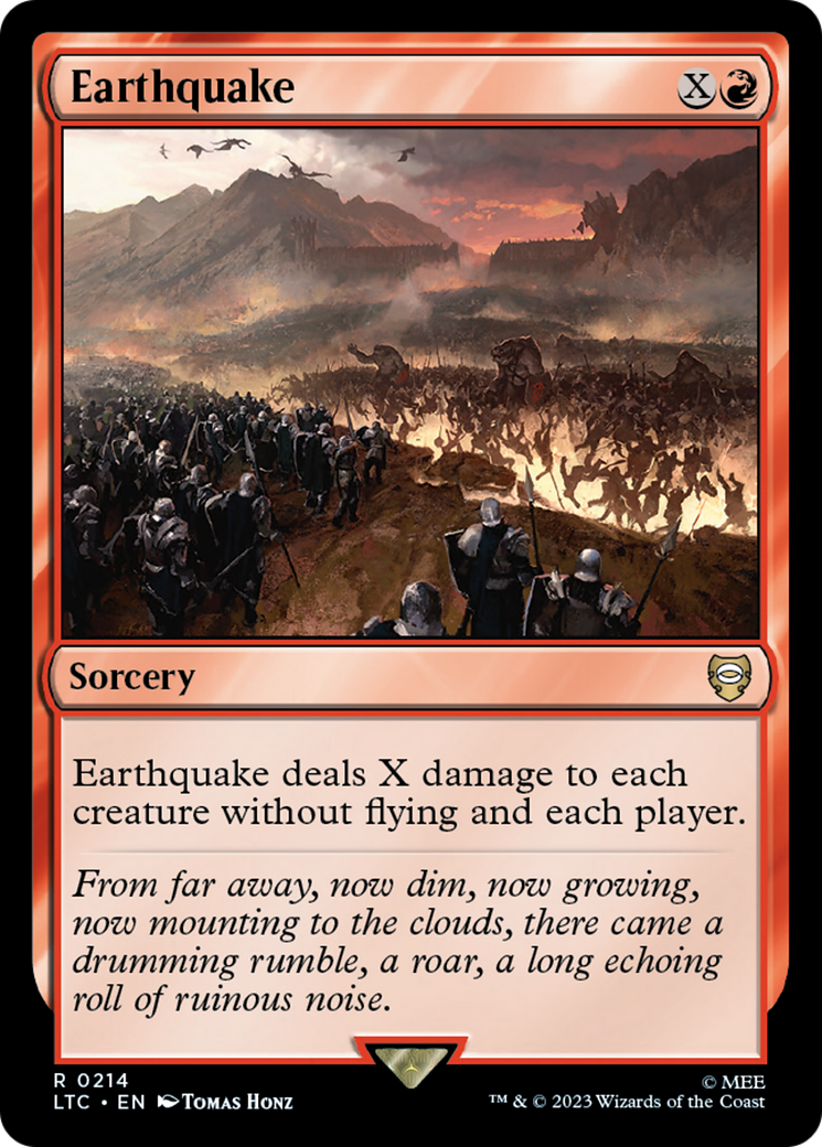 Earthquake [The Lord of the Rings: Tales of Middle-Earth Commander] | Jack's On Queen
