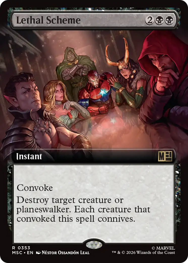 Lethal Scheme (Extended Art) [Marvel Super Heroes Commander] | Jack's On Queen