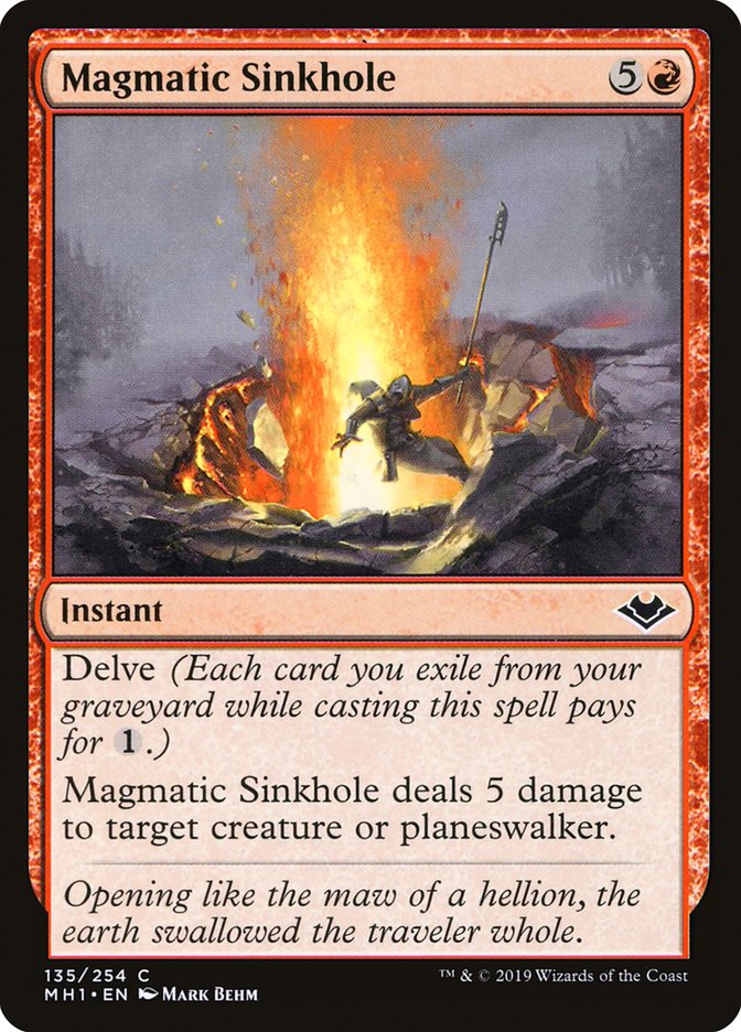 Magmatic Sinkhole [Modern Horizons] | Jack's On Queen