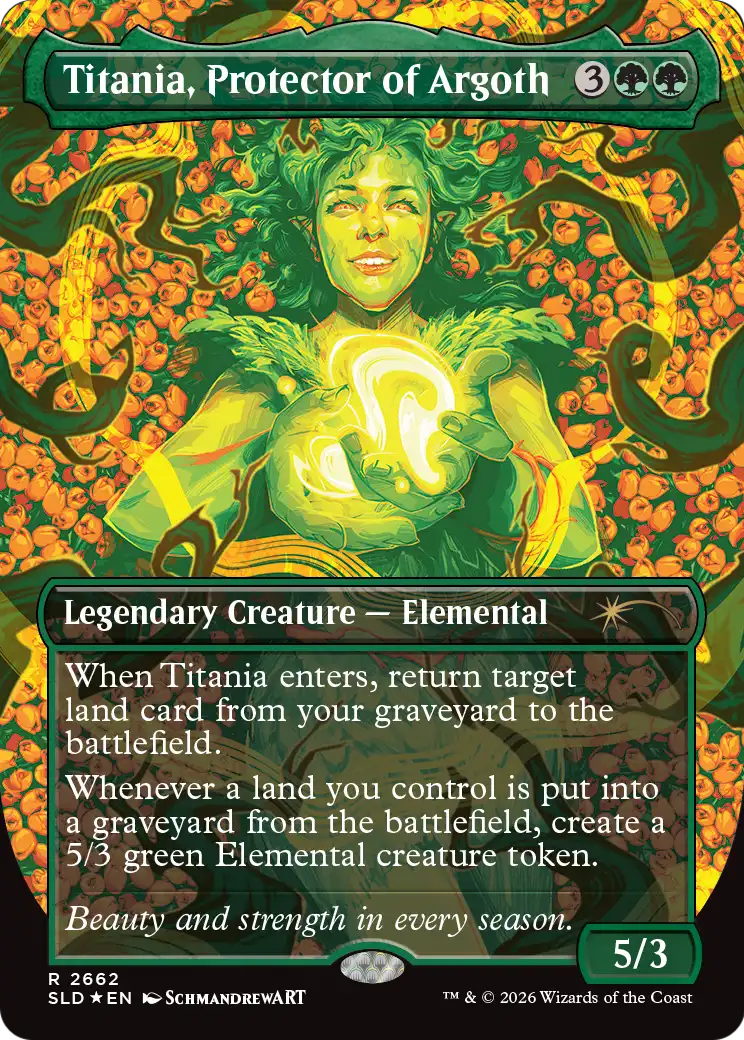 Titania, Protector of Argoth [Secret Lair Drop Series] | Jack's On Queen