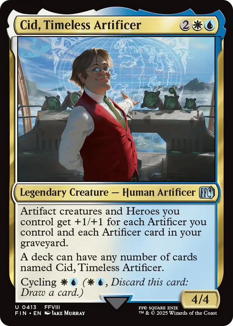 Cid, Timeless Artificer (0413) [FINAL FANTASY] | Jack's On Queen
