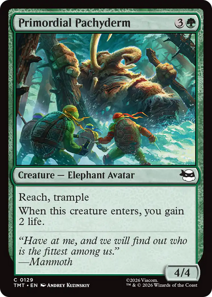 Primordial Pachyderm [Teenage Mutant Ninja Turtles] | Jack's On Queen