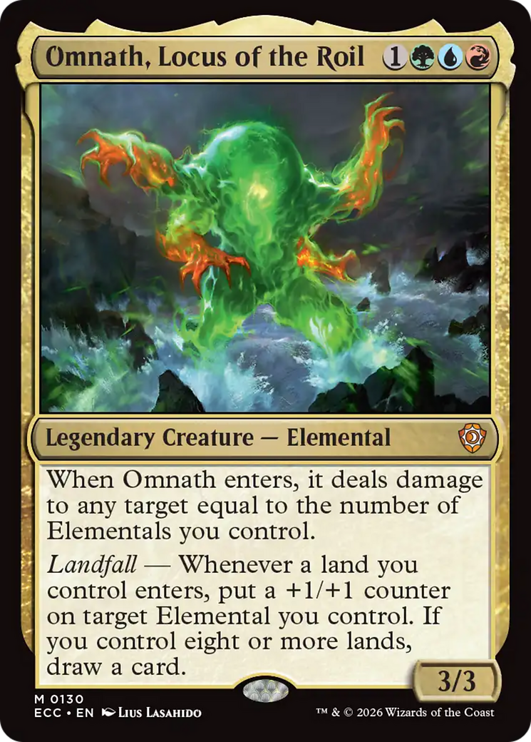 Omnath, Locus of the Roil [Lorwyn Eclipsed Commander] | Jack's On Queen