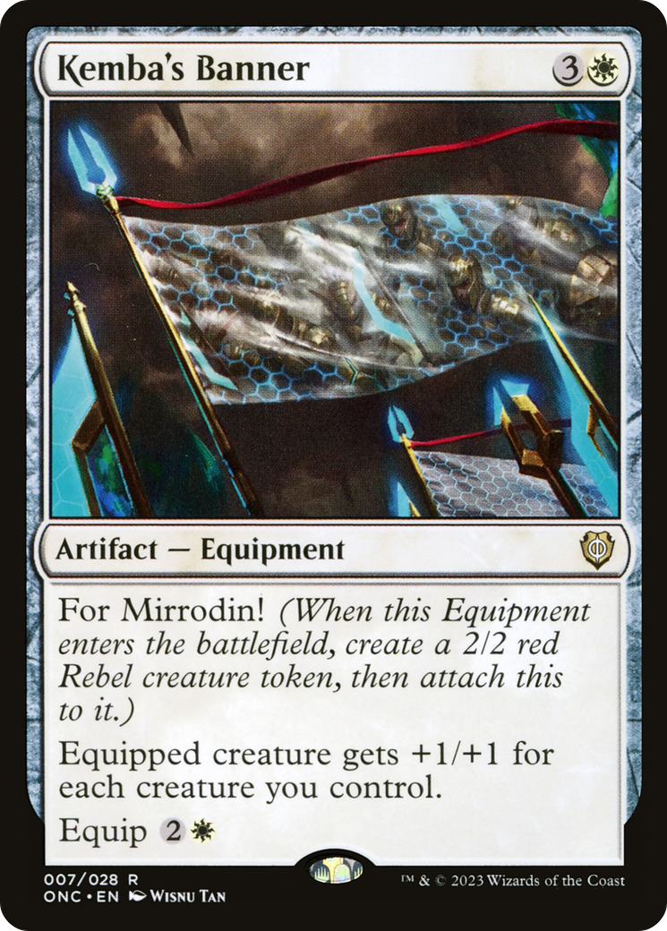 Kemba's Banner [Phyrexia: All Will Be One Commander] | Jack's On Queen