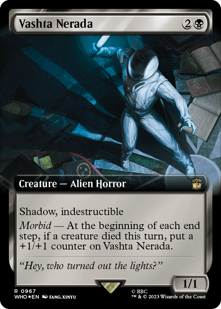 Vashta Nerada (Extended Art) (Surge Foil) [Doctor Who] | Jack's On Queen