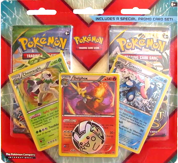 XY - 2-Pack Blister (Chesnaught, Delphox, and Greninja) | Jack's On Queen