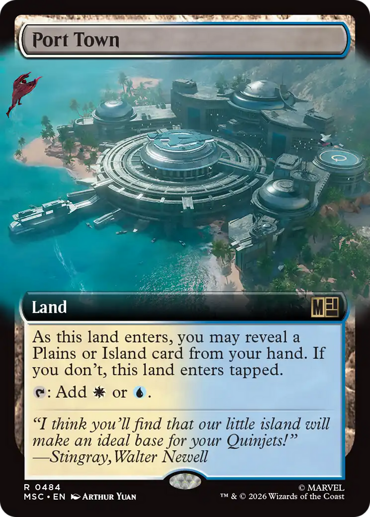 Port Town (Extended Art) [Marvel Super Heroes Commander] | Jack's On Queen