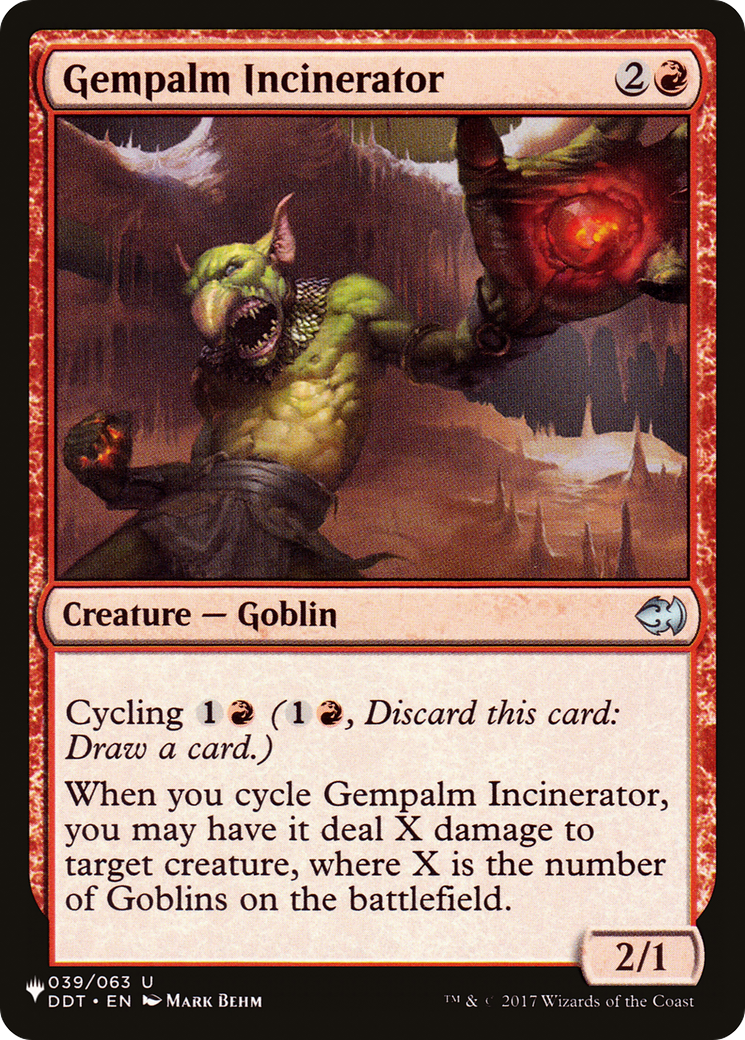 Gempalm Incinerator [The List] | Jack's On Queen