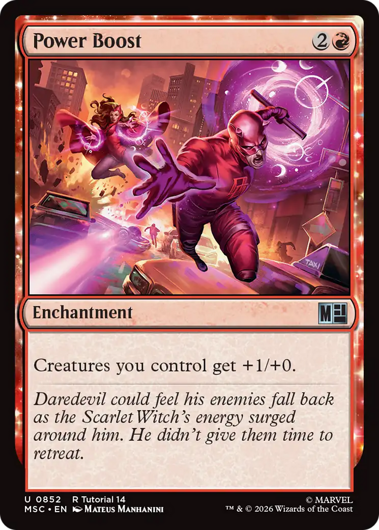 Power Boost [Marvel Super Heroes Commander] | Jack's On Queen