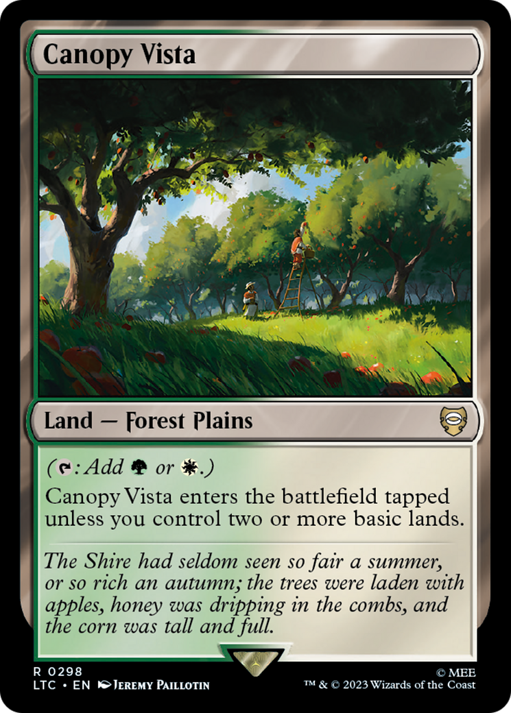 Canopy Vista [The Lord of the Rings: Tales of Middle-Earth Commander] | Jack's On Queen