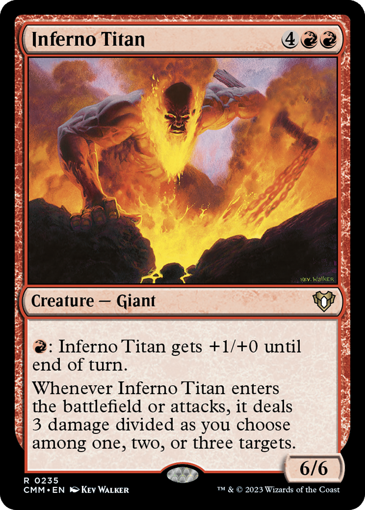 Inferno Titan [Commander Masters] | Jack's On Queen