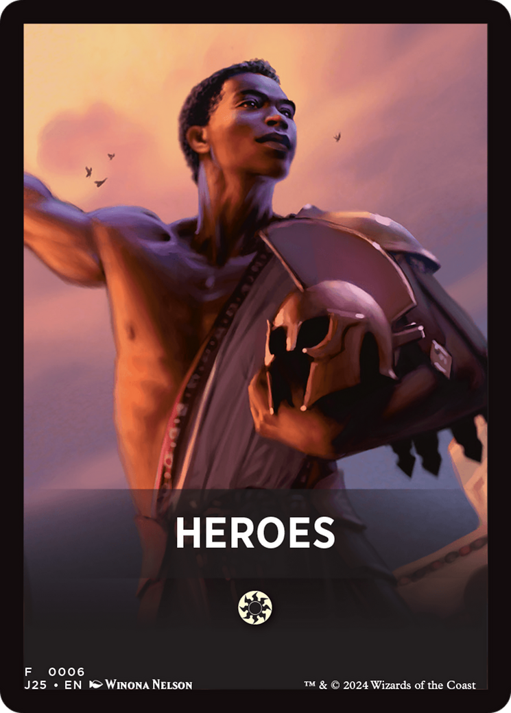 Heroes Theme Card [Foundations Jumpstart Front Cards] | Jack's On Queen