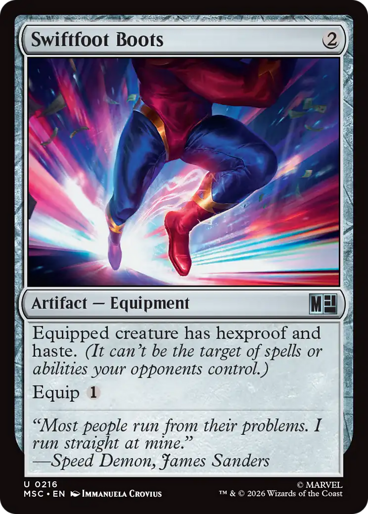 Swiftfoot Boots [Marvel Super Heroes Commander] | Jack's On Queen