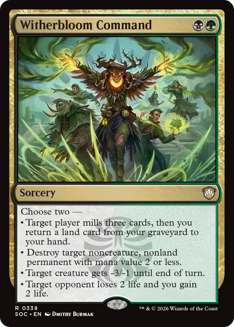Witherbloom Command [Secrets of Strixhaven Commander] | Jack's On Queen