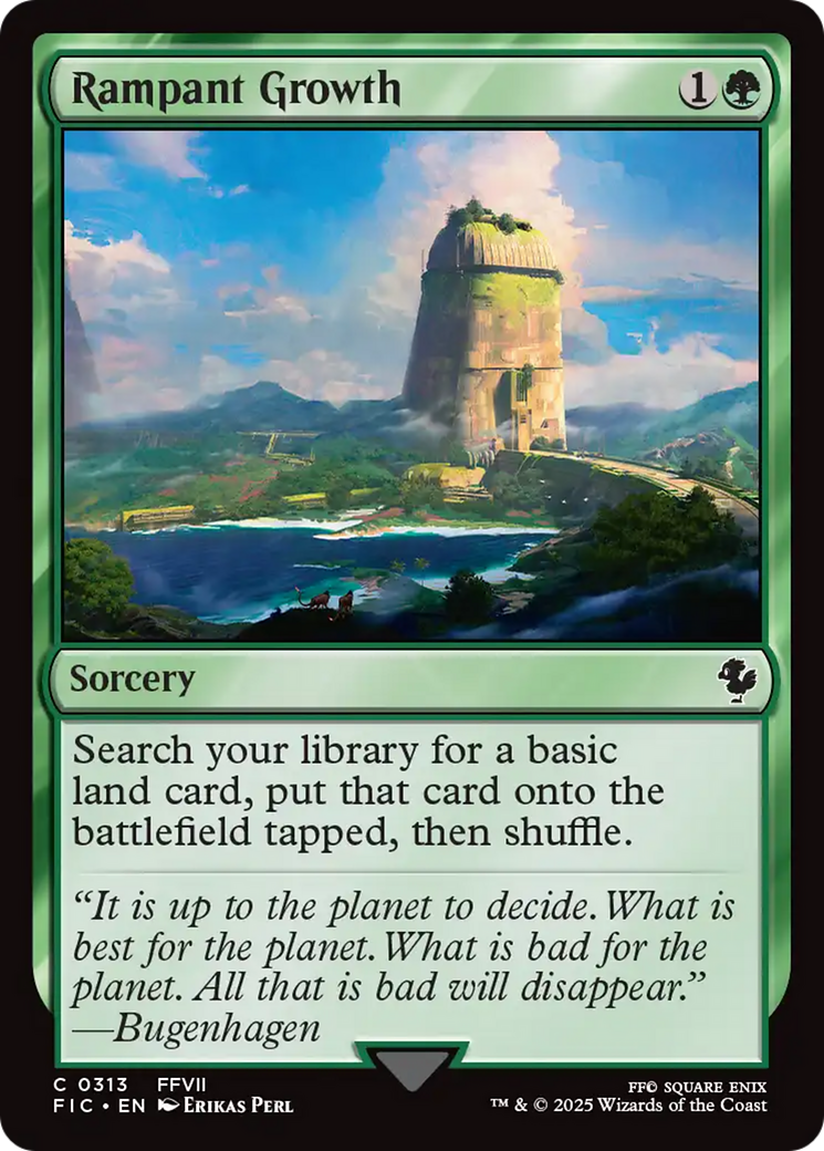 Rampant Growth [FINAL FANTASY Commander] | Jack's On Queen