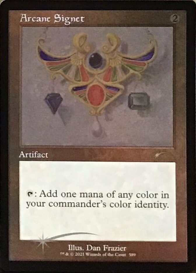 Arcane Signet (Retro) (Foil Etched) [Secret Lair Drop Promos] | Jack's On Queen