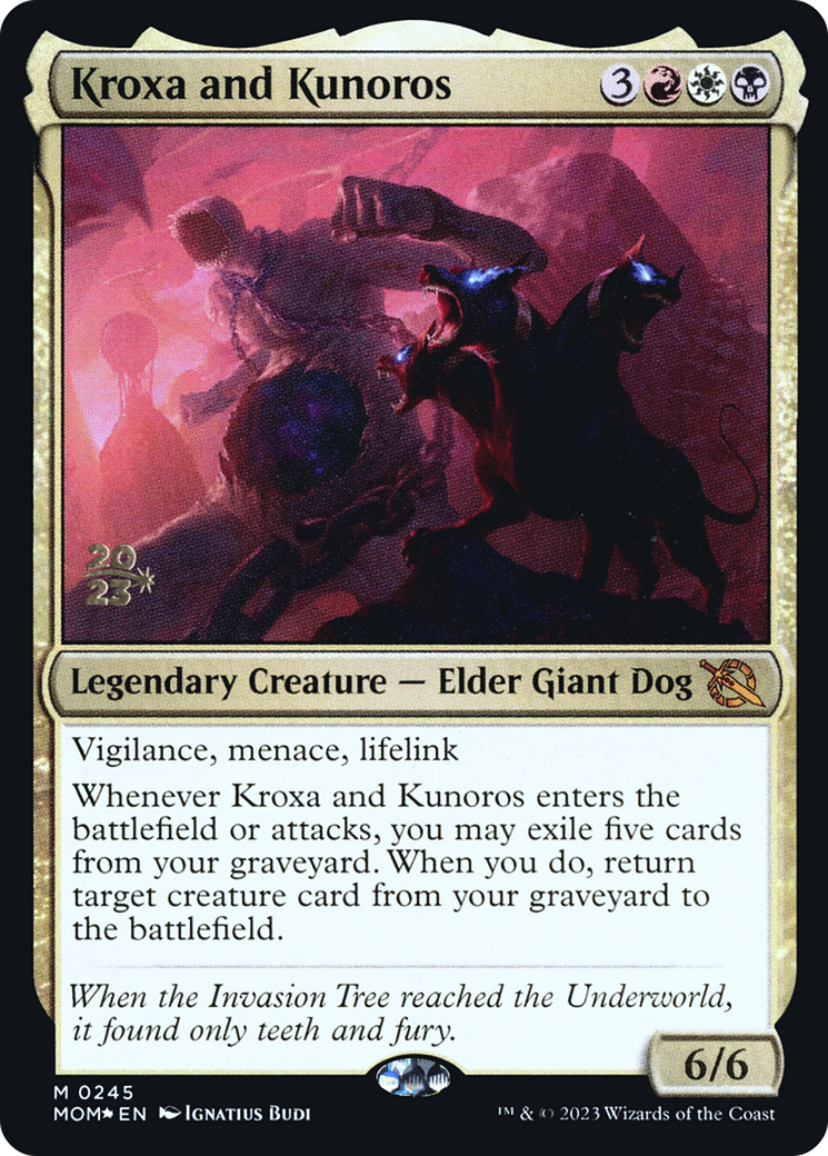 Kroxa and Kunoros [March of the Machine Prerelease Promos] | Jack's On Queen