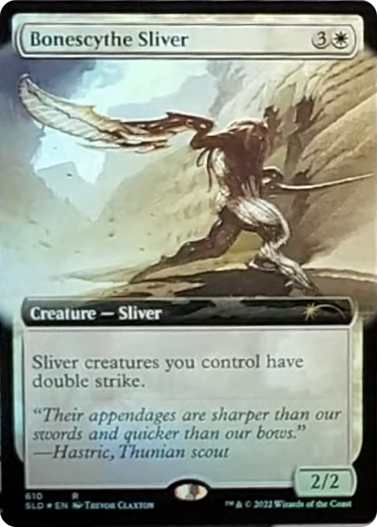 Bonescythe Sliver (Extended Art) [Secret Lair Drop Series] | Jack's On Queen