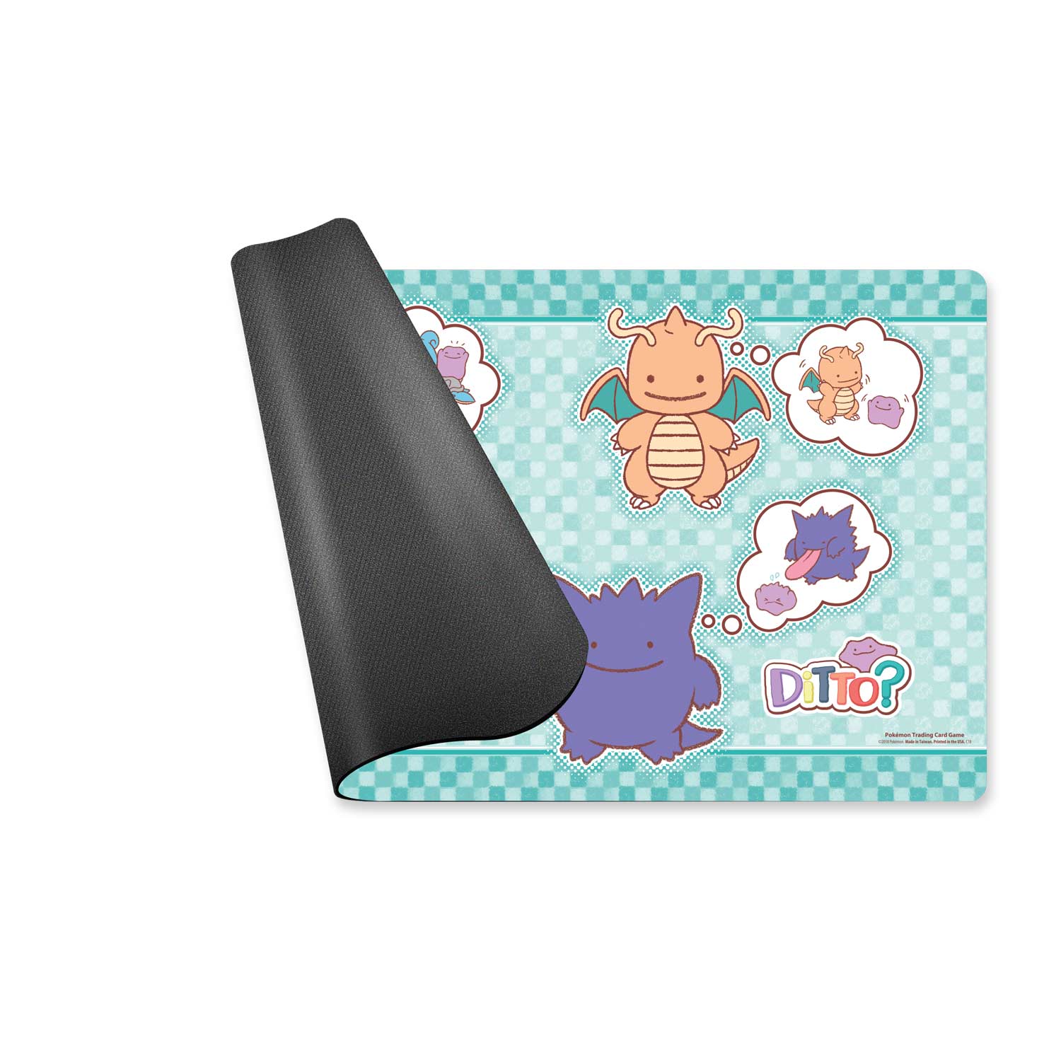 Playmat - Ditto? (Lapras, Dragonite, Magikarp, and Gengar) | Jack's On Queen