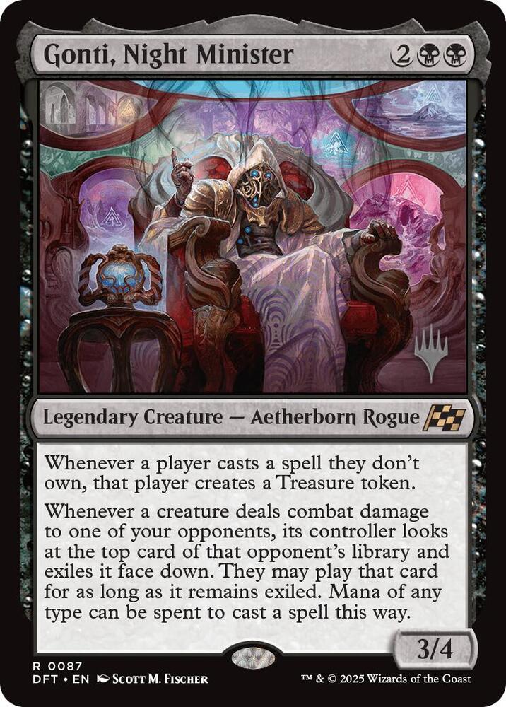 Gonti, Night Minister (Promo Pack) [Aetherdrift Promos] | Jack's On Queen