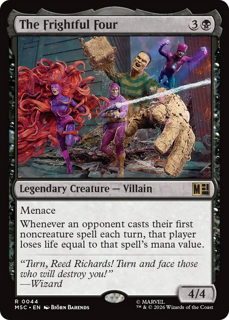 The Frightful Four [Marvel Super Heroes Commander] | Jack's On Queen