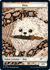 Dog // Cat Double-Sided Token [Secret Lair Commander Deck: Raining Cats and Dogs Tokens] | Jack's On Queen