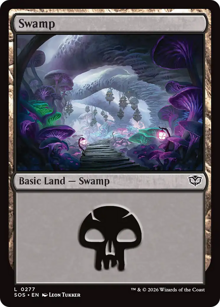 Swamp (0277) [Secrets of Strixhaven] | Jack's On Queen