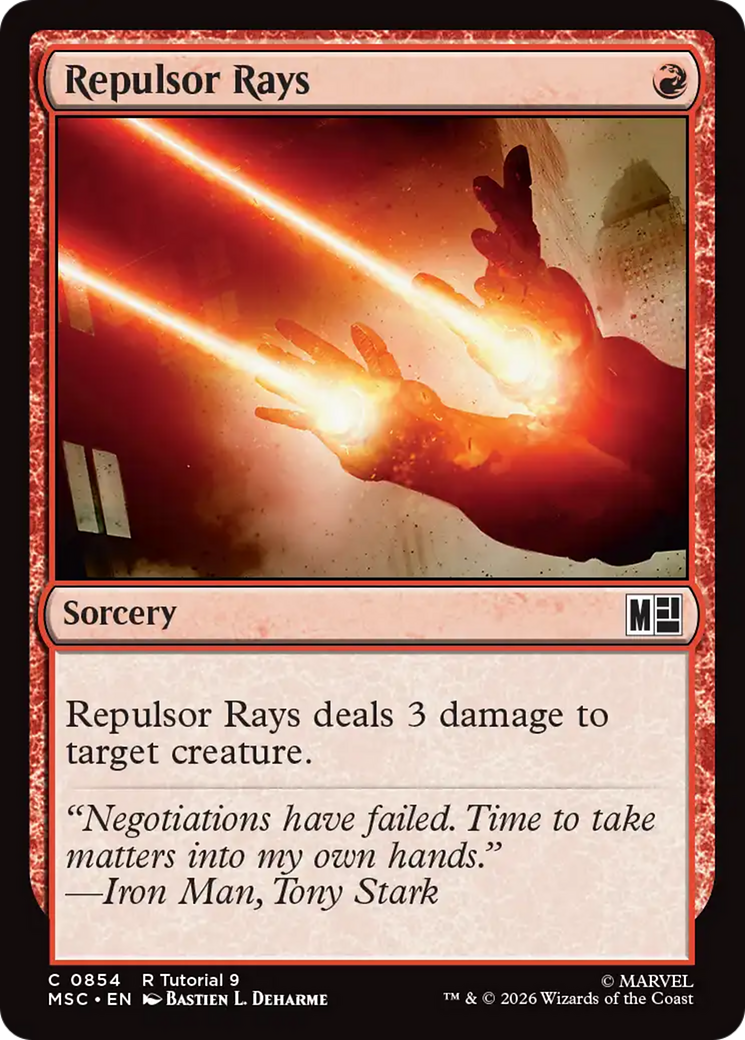 Repulsor Rays [Marvel Super Heroes Commander] | Jack's On Queen