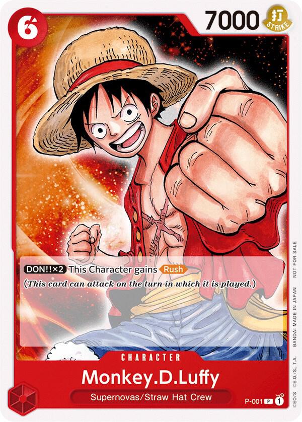 Monkey.D.Luffy (Promotion Pack 2022) (P-001) [One Piece Promotion Cards] | Jack's On Queen