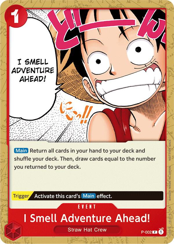 I Smell Adventure Ahead! (Promotion Pack 2022) (P-002) [One Piece Promotion Cards] | Jack's On Queen