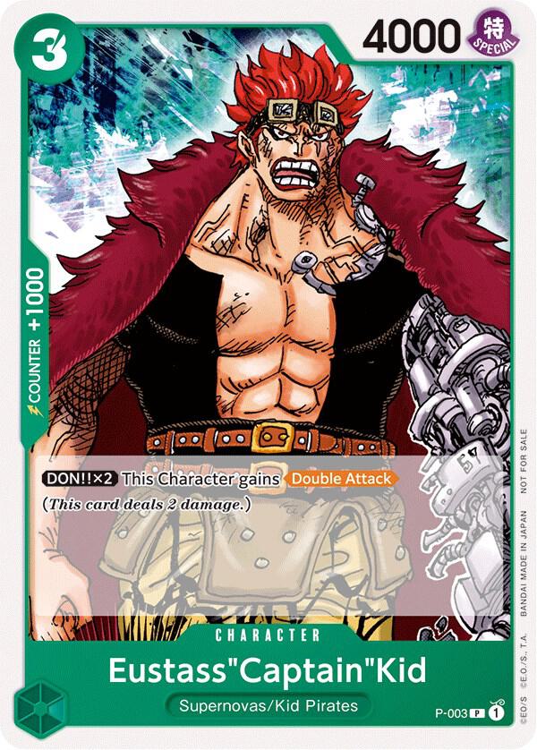 Eustass"Captain"Kid (Promotion Pack 2022) (P-003) [One Piece Promotion Cards] | Jack's On Queen