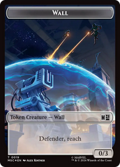 Copy (017) // Wall (019) Double-Sided Token (Surge Foil) [Marvel Super Heroes Commander Tokens] | Jack's On Queen