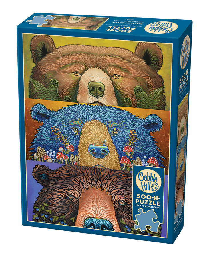 Bear Eyes: Harvest | 500 Piece | Jack's On Queen