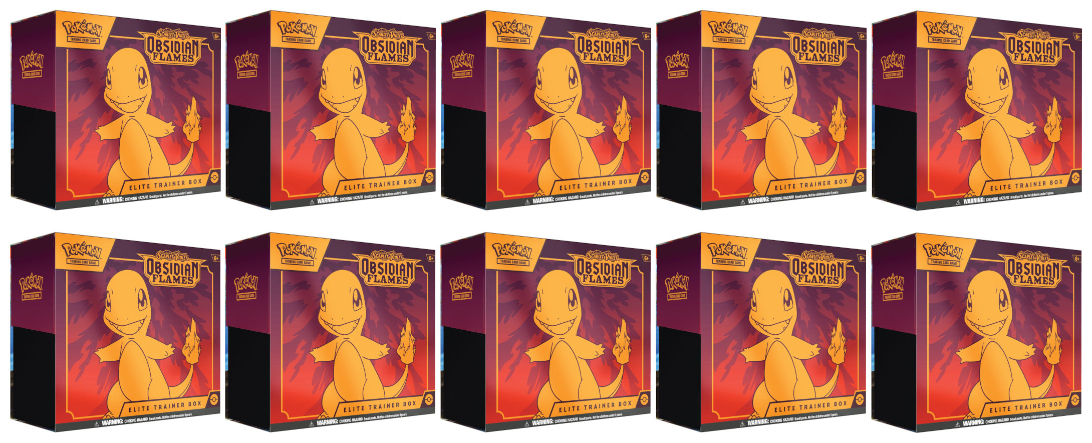 Scarlet & Violet: Obsidian Flames - Elite Trainer Box Case | Jack's On Queen