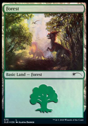 Forest (Dinosaurs) (575) [Secret Lair Drop Promos] | Jack's On Queen