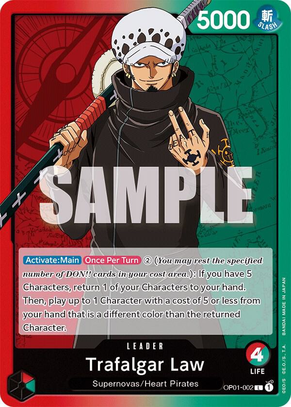 Trafalgar Law (002) (OP01-002) [Romance Dawn] | Jack's On Queen