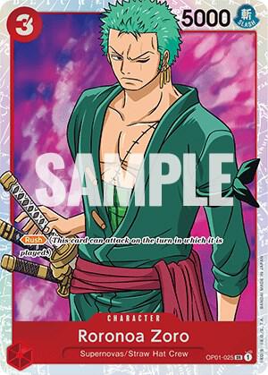 Roronoa Zoro (025) (OP01-025) [Romance Dawn] | Jack's On Queen
