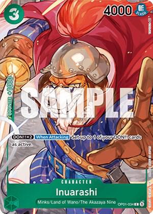Inuarashi (Box Topper) (OP01-034) [Romance Dawn] | Jack's On Queen