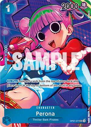 Perona (Box Topper) (OP01-077) [Romance Dawn] | Jack's On Queen