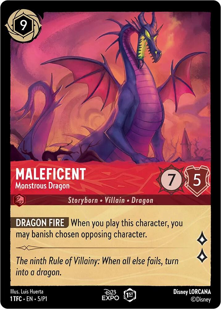 Maleficent - Monstrous Dragon (5) [D23 Promos] | Jack's On Queen