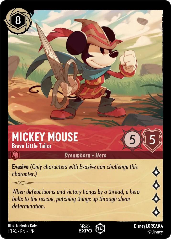 Mickey Mouse - Brave Little Tailor (1) [D23 Promos] | Jack's On Queen