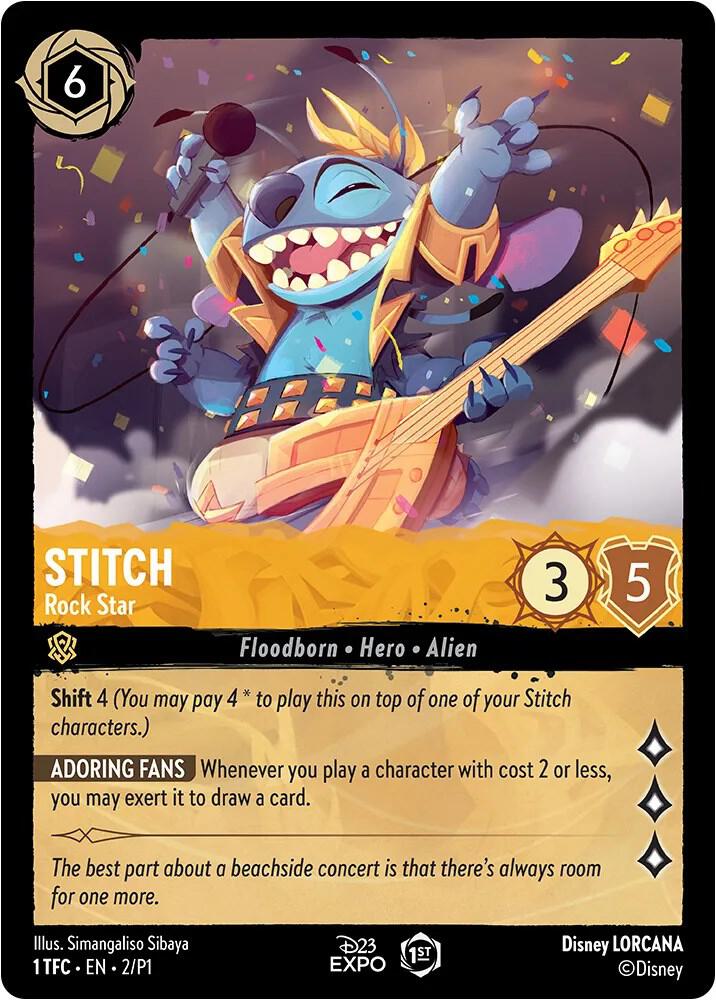 Stitch - Rock Star (2) [D23 Promos] | Jack's On Queen