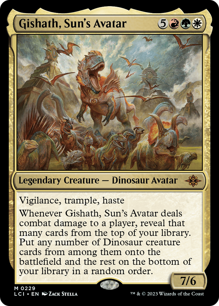 Gishath, Sun's Avatar [The Lost Caverns of Ixalan] | Jack's On Queen